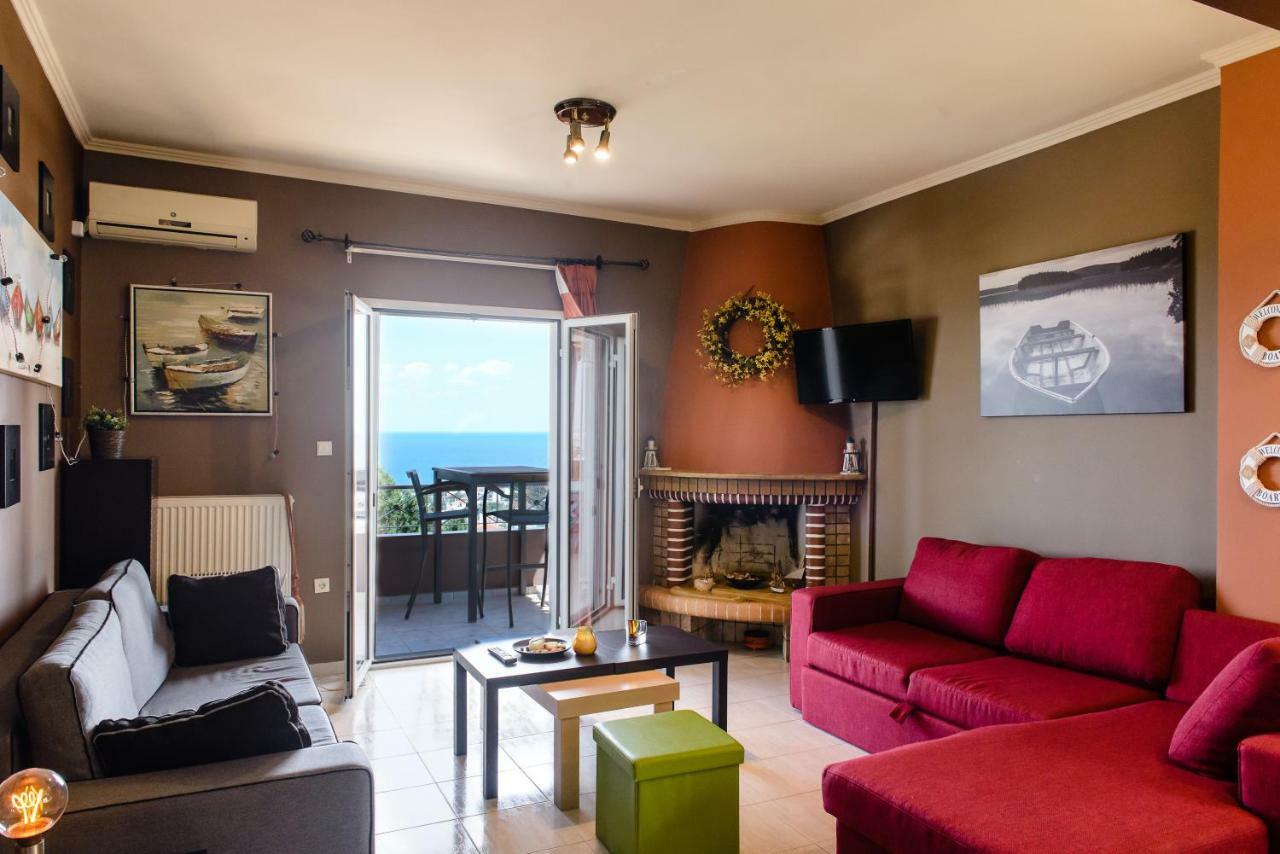 Peris Panoramic Villa Near Athens Airport Paralia  Exterior foto